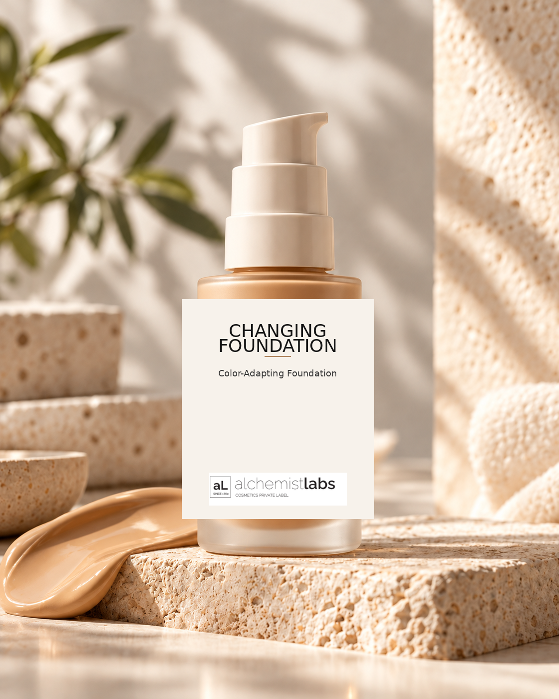 CHANGING FOUNDATION - Alchemist Labs private label product
