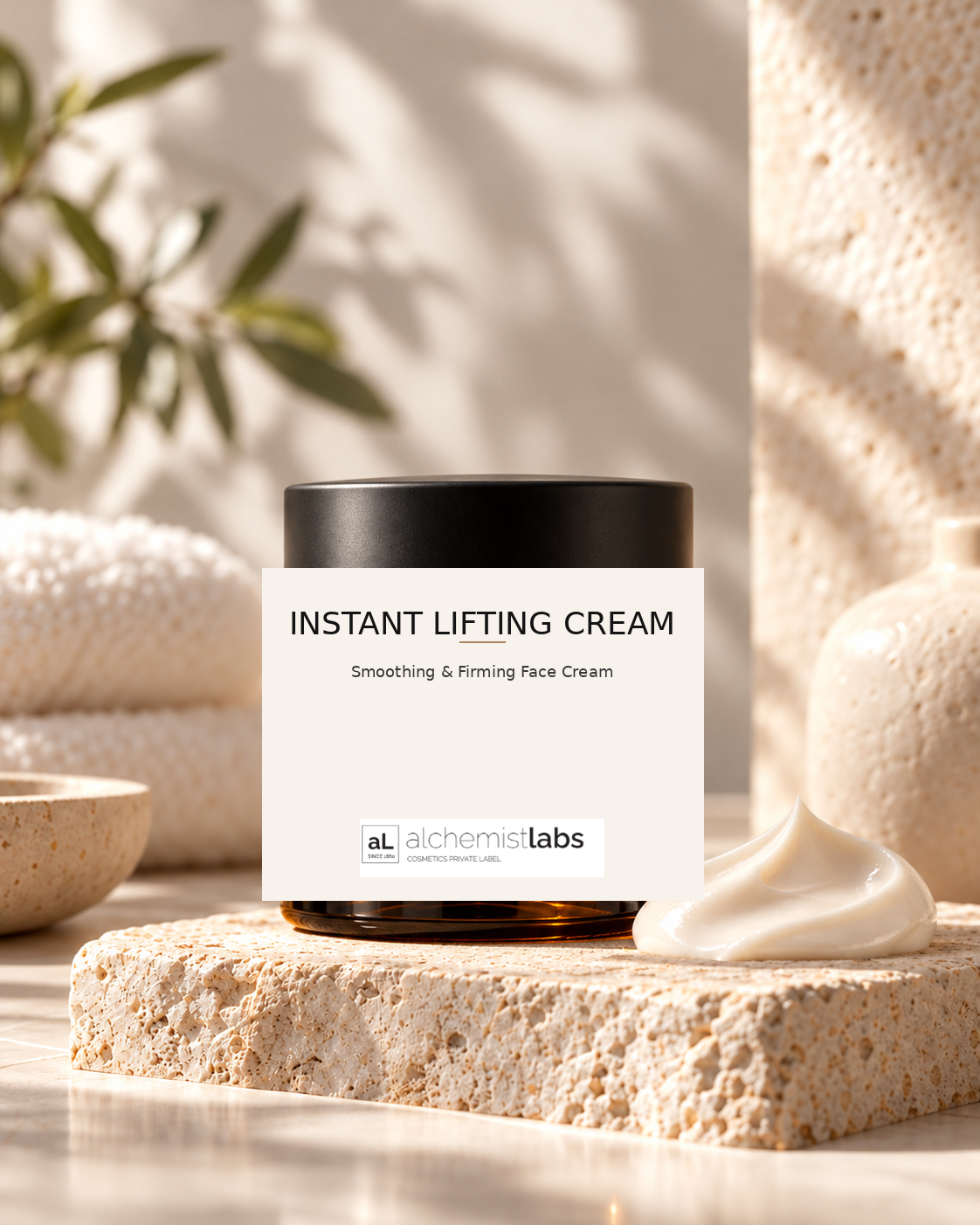 INSTANT LIFTING CREAM - Alchemist Labs private label product