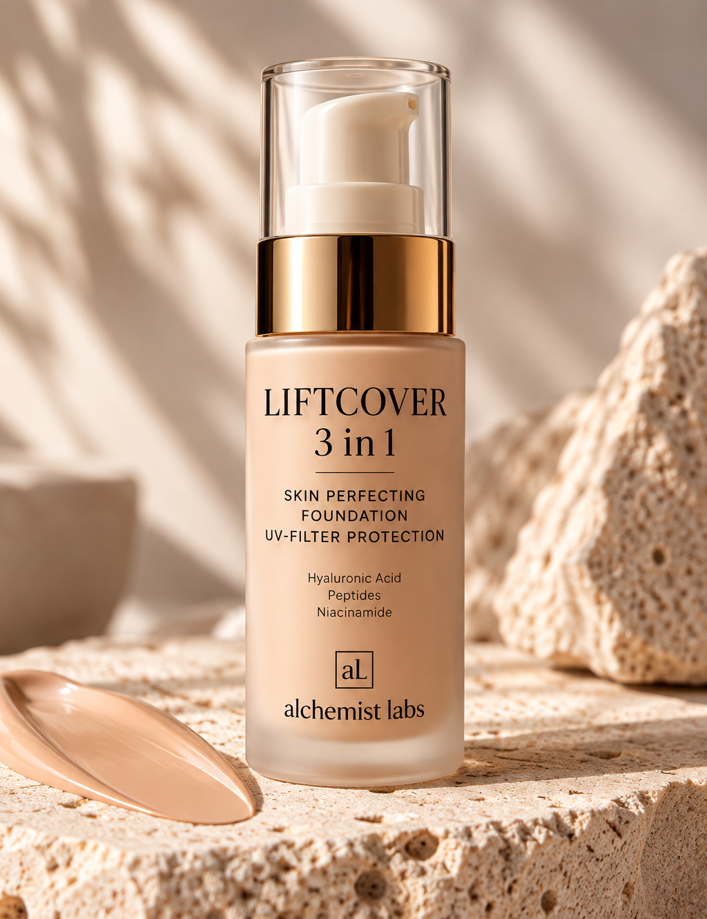 LIFTCOVER 3 in 1 - Skin Perfecting Foundation - UV-Filter Protection